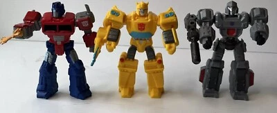 Transformers Cybertron Battlers 6” Figuras Optimus Prime, Megatron Juego de 3 Foto 1 de 4