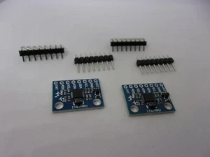 Paquete de 2 piezas placa sensor giroscópico analógico de 3 ejes módulo GY-521 ITG/MPU MPU-6050 MPU6050 - Imagen 1 de 10