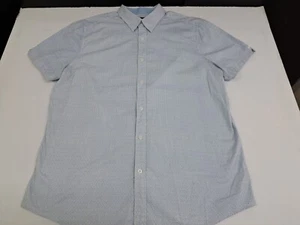 Ben Sherman Men's Button Up Short Sleeve Shirt Size XL Cotton #4624 - Picture 1 of 12