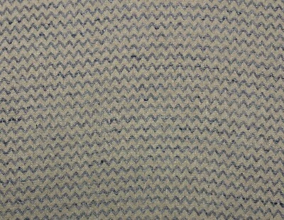 P KAUFMANN CASEY DUSK GRAY CHEVRON WOVEN 100% LINEN MULTIUSE FABRIC BY YARD 54"W - Image 1 of 4