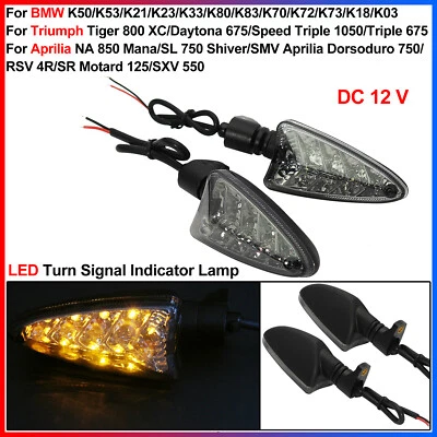 Lámpara indicadora de señal de giro LED, para BMW K03, Triumph Triple 675, Aprilia SXV 550 Foto 1 de 4