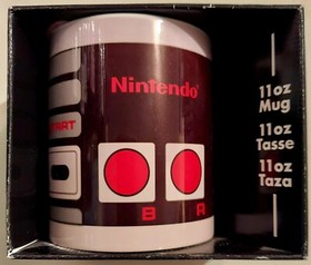 NES NINTENDO CONTROLLER DESIGN 11oz CERAMIC COFFEE CUP MUG NEW FAST SHIPPING 