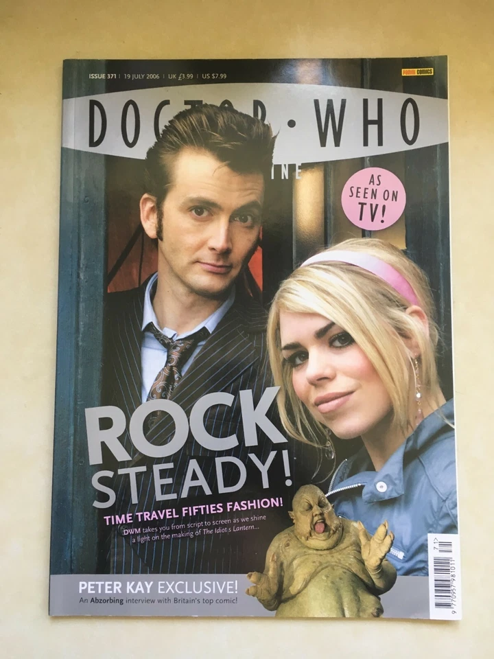 DOCTOR WHO Magazine 371 - Rock Steady! (19 July 2006) Foto 1 de 1