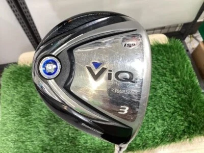 Bridgestone TOURSTAGE ViQ(2010) 3W 15 VT-50w SR-Flex Fairway Wood Golf Good+ - Image 1 of 4