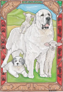 Great Pyrenees Blank Note Cards Boxed - Picture 1 of 1