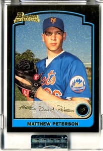 2003 (METS) Bowman Uncirculated Metallic Gold #280 Matthew Peterson/230