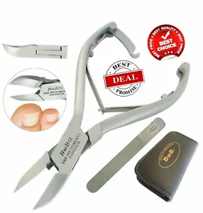 HEAVY DUTY THICK Toe Nail Clippers cutters Chiropody Podiatry Steel Finger Nail - Picture 1 of 1