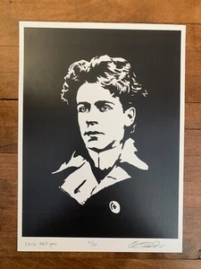 EMILE NELLIGAN - Black and White Portrait (9x12) / Print Ltd. 01/20 & Signed - Picture 1 of 2