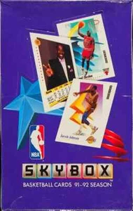 1991 SKYBOX BASKETBALL "SEALED BOX (36 PACKS) ROOKIE, LARRY BIRD, MICHAEL JORDAN - Picture 1 of 3