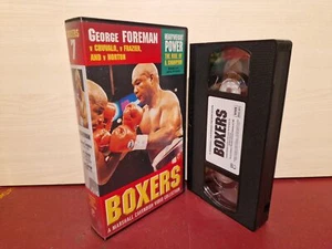 Boxers #7 - George Foreman - Boxing - PAL VHS Video Tape (H166) - Picture 1 of 2