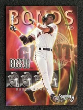 BARRY BONDS 1998 Circa Skybox Thunder Boss #2 Insert GIANTS