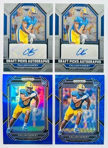 Calijah Kancey - 2023 Prizm Draft Picks 2 Base RC Auto Blue /199 Wave /249 - Picture 1 of 2