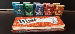 West, Zigaretten, Christmas Edition, Stange, 10x Schachtel, Verpackung, leer - Bild 1 von 24