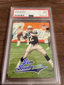 2004 Ultra #104 - Tom Brady PSA 9 Mint!! - Bild 1 von 2