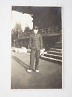 Vintage Photo1930s, Japanese School Boy Wearing Geta, Ey7431