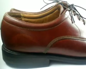 Scarpe Oxford stringate Florsheim da uomo in pelle marrone taglia 11 D - Foto 1 di 12