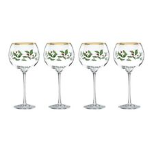 Lenox Holiday Double Old Fashioned Glass Set of 4 /