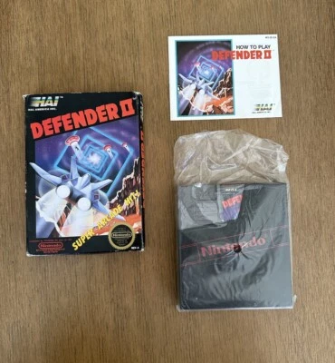 Defender II (Nintendo Entertainment System, 1988) NES Fully CIB Complete Tested - Image 1 of 4