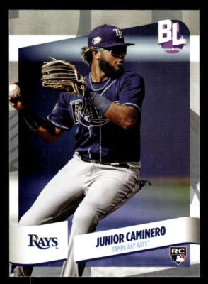 2024 Topps Big League #126 Junior Caminero Card Tampa Bay Rays - Image 1 of 2