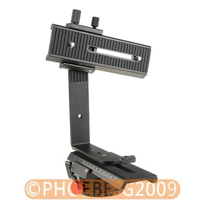 DSLRKIT 360° Swivel Panoramic Indexing Rotator+ 2 Way Rail Slider+ L Bracket Kit - Picture 1 of 9