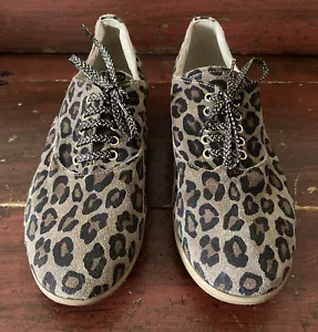 Anniel Scarpine da Balletto Italiane Brown Leopard Animal Print Oxfords EUR 37 - Picture 1 of 12