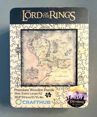 PUZZLE SEÑOR DE LOS ANILLOS Madera Crafthub 531 Piezas XLG A2 NUEVO SELLADO Foto 1 de 3