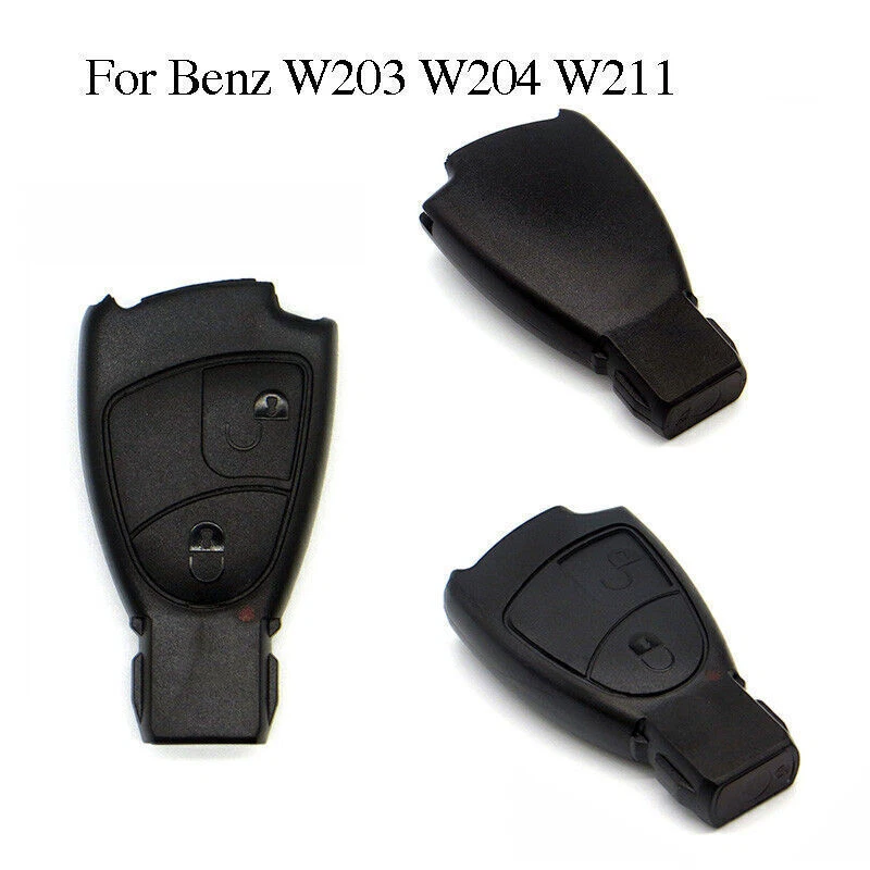 2 Buttons Flip Keyless Entry Remote Key Fob Shell Cover For Mercedes Benz W203 - Image 1 of 4