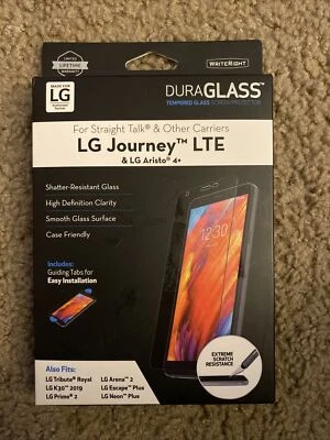 DuraGlass Tempered Glass Screen Protector LG Journey LTE and LG Aristo 4+ - Image 1 of 2