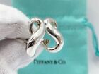 Tiffany & Co. Peretti Infinity Omega Back Earrings Sterling Silver 925 No box #3