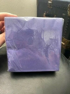 Touch Of Color Paper Beverage Napkins, Purple (95115B) 50ct. 3-Ply New! - Picture 1 of 2
