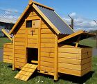 CHICKEN COOP RUN HEN HOUSE POULTRY ARK HOME NEST BOX COOPS ECO HUTCH PLASTIC