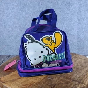Sanrio Vintage 1998 Pochacco Purple Bento Lunch Bag - Bild 1 von 13