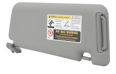 VISERA DE SOL LH LADO IZQUIERDO DEL CONDUCTOR GRIS Y ALMOHADILLA EXTENDIDA PARA TOYOTA RAV4 2004-2005 EE. UU. Foto 1 de 4