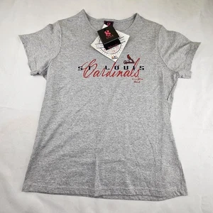 Genuine Merchandise Womens Size Small St Louis Cardinals MLB Baseball Shirt NWT - Picture 1 of 10