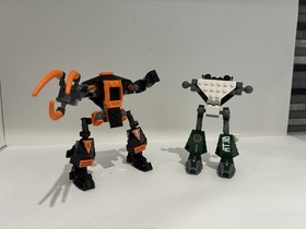 2007 LEGO Exo-Force Exo 8101 Claw Crusher And 8100 Cyclone Defender Not Complete