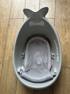 Baby Bath Tub with Mesh Soft Touch Support Non-Slip 3 Stage Bath. Mamas & Papas - Picture 1 of 7