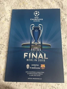 Juventus v Barcelona Champions League Final 2015 Programme - Picture 1 of 3