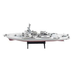 Child Static Navigation Battleship Model Toy Guided Missile Destroyer W/ Stand. - Picture 1 of 16