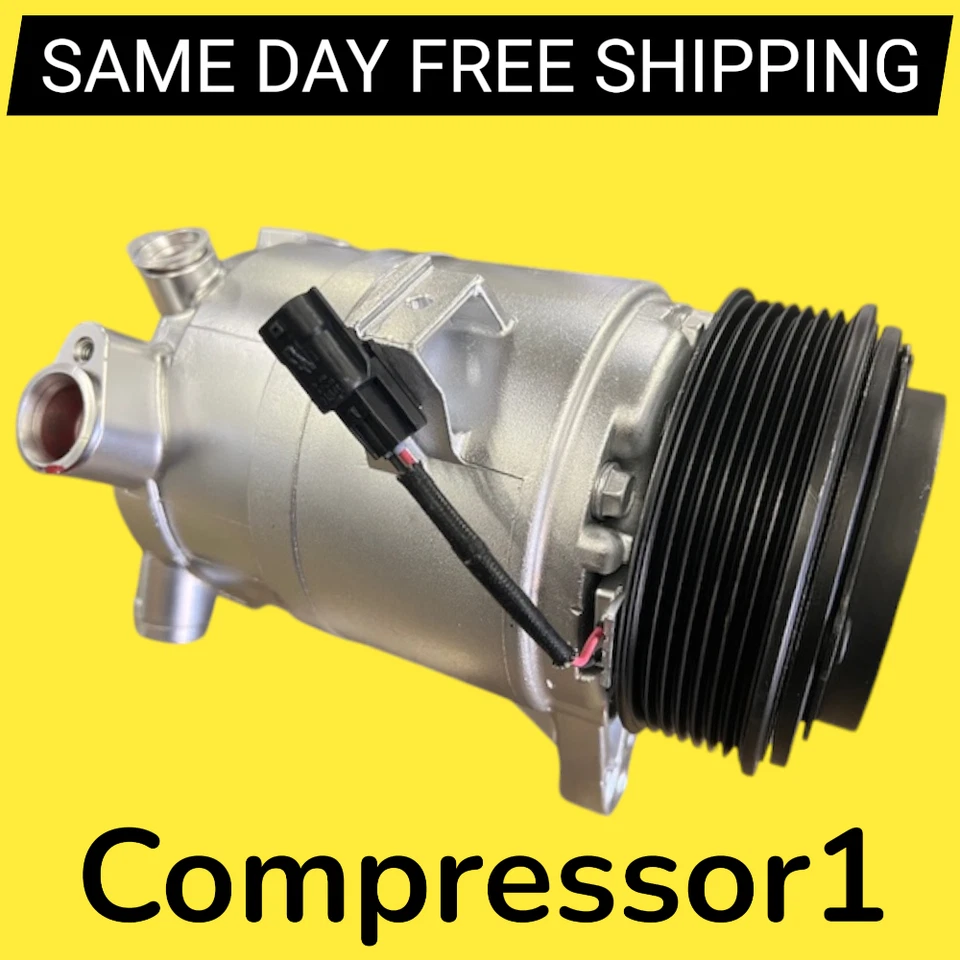 AC Compressor For Nissan Maxima Murano 2009 2010 2011 2012 2013 2014 Quest QX60 - Image 1 of 3