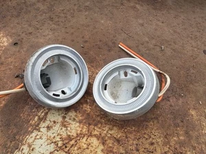 1966 1967 Oldsmobile F85 Cutlass Interior Sail Panel Lights Pair 66 67 - Picture 1 of 6