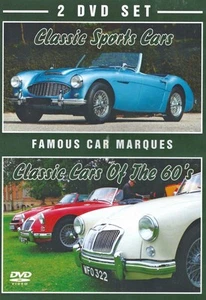 Classic Sports Cars & Classic Cars of the 60's Famous Car Marques - 2 DVD (DVD) - Imagen 1 de 3