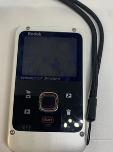 KODAK PLAYFULL ZE2 WATERPROOF POCKET CAMCORDER DIGITAL VIDEO CAMERA - Picture 1 of 10