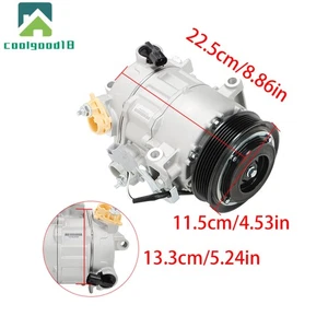 Compresor de aire acondicionado y embrague de aire acondicionado para Dodge Ram 1500 2014 2015 2016 2017 68140664AC - Imagen 1 de 17