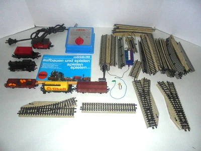 HO VINTAGE MARKLIN TRAIN FREIGHT SET COMLETE WITH TRACK AND TRANSFORMER - Image 1 of 4