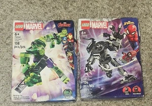 LEGO Marvel: Hulk Mech Armor (76241) Building Kit And LEGO Marvel Venom Mech ! - Picture 1 of 4
