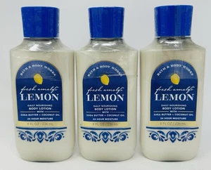 FRESH AMALFI LEMON BATH & BODY WORKS BODY LOTION HAND CREAM 8FL OZ/LOT OF 3 - Picture 1 of 1