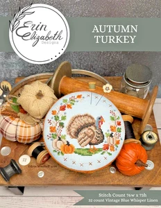 Herbst Türkei Kreuzstichmuster - Bild 1 von 2