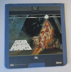 Star Wars A New Hope CED SelectaVision Movie Disc Vintage 1982 Fox Lucas SciFi - Picture 1 of 8
