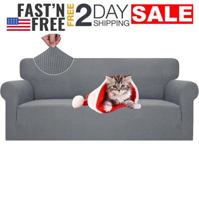 Funda Protectora De Sala 3 Plazas Gris Para Sofa Impermeable Forros En Oferta - Image 1 of 4