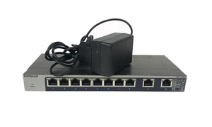 Netgear GS110MX 8-Port Gigabit Switch 2-Port 10G/Multi-Gig Uplinks - Bild 1 von 2